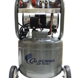 California Air Tools CAT-10200-22060 Ultra Quiet and Oil-Free 2.0 HP 10.0-Gallon Steel Tank Air Compressor