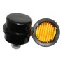 Interstate Pneumatics SA142 1/2" MPT Compressor Air Filter Replacement - Paper Cartridge + Small Metal Body