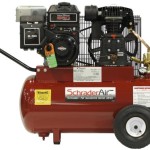 Schrader SA7520B 5.5 HP Gas Briggs and Stratton 20-Gallon Tank Portable Air Compressor
