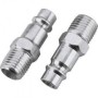 Milton V-Style Hi-Flo Steel Plug - 1/4in. MNPT, Model# S760-1 [Misc.]