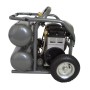 California Air Tools 4620C Ultra Quiet Oil-Free and High Pressure Portable Air Compressor, Silver Metalic