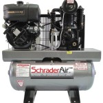 Schrader SA81030K 10 HP Diesel Kohler 30-Gallon Tank Air Compressor