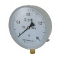 0-1.6Mpa 20mm Thread Horizontal Mount Pipeline Pressure Gauge Y-150