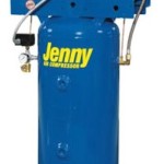 Jenny Compressors K1A-30V-208/3 1-HP 30-Gallon Tank 3 Phase 208-Volt, Vertical Electric Single-Stage Stationary Compressor