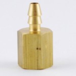 0.17" Hose ID, 1/8" NPT Female Hose/Tubing Fitting Connector Double Barb