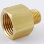 1/2" NPT Female to 1/4" NPT Male Brass Pipe Adaptor/Adapter Straight Reducer/Reducing Coupling Male to Female