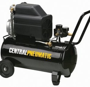 Central Pneumatic 2 HP, 8 Gallon, 125 PSI Portable Air Compressor