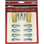 Milton industries Tools 12-piece M Style 1/4" NPT Air Coupler Kit S210