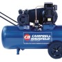 Campbell Hausfeld VT6233 26 Gallon ASME Oil-Lubricated 120V Horizontal Air Compressor