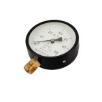 0-0.6 MPa Round Scale Range Compressed Air Pressure Gauge