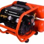 Industrial Air Contractor CSB1680521 4-1/2-Gallon Roll Cage Oil Free Direct Drive Air Compressor, Orange