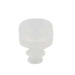 0.24" Outside Diameter Soft Silicone Vacuum Suction Cup Filter