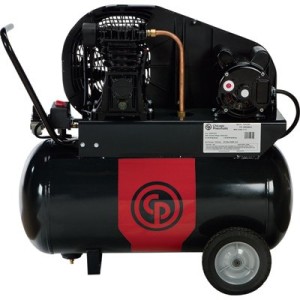 Chicago Pneumatic Reciprocating Air Compressor 2 HP, 20 Gallon, 115/230 V...