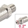 0.2" Male Thread Dia Metal Connector Quick Coupler Fitting