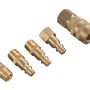 TEKTON 4725 Quick Connect Coupler Set, 5-Piece