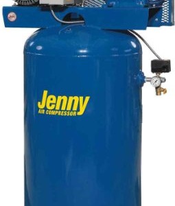Jenny Compressors GT5B-80V-230/1 5-HP 80-Gallon Tank 1 Phase 230-Volt, Vertical Electric Two-Stage Stationary Compressor